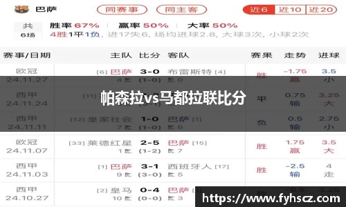 帕森拉vs马都拉联比分